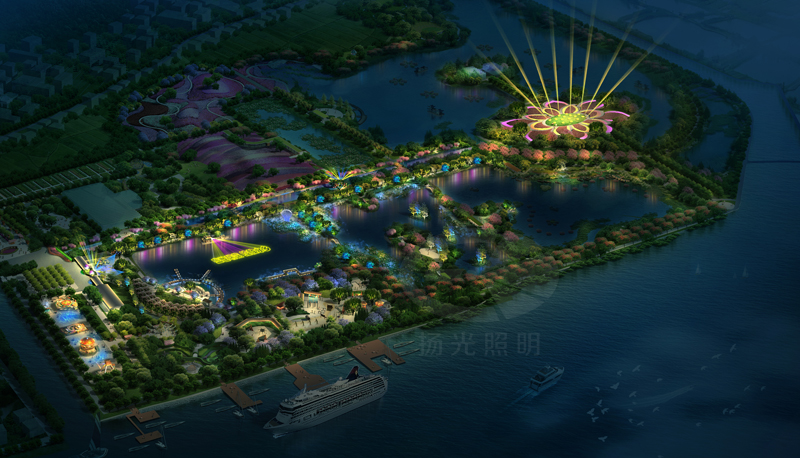 主題樂園景觀照明 主題樂園景觀照明