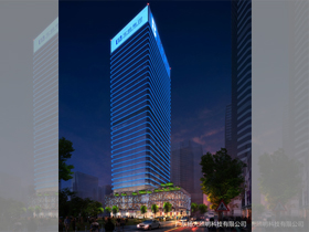 佛山寶能寫(xiě)字樓亮化設(shè)計(jì)