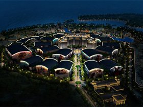 海南?；◢u影視基地戶(hù)外照明工程